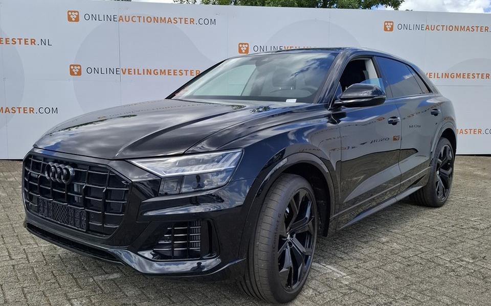Een luxe Audi die geveild wordt door het Groningse veilingplatform Onlineveilingmeester.