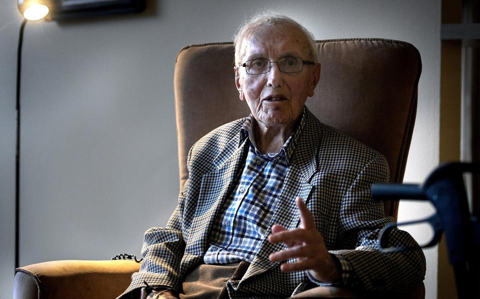 Hans Hellendoorn is de laatste persoon die honderd jaar wordt in de gemeente Haren

