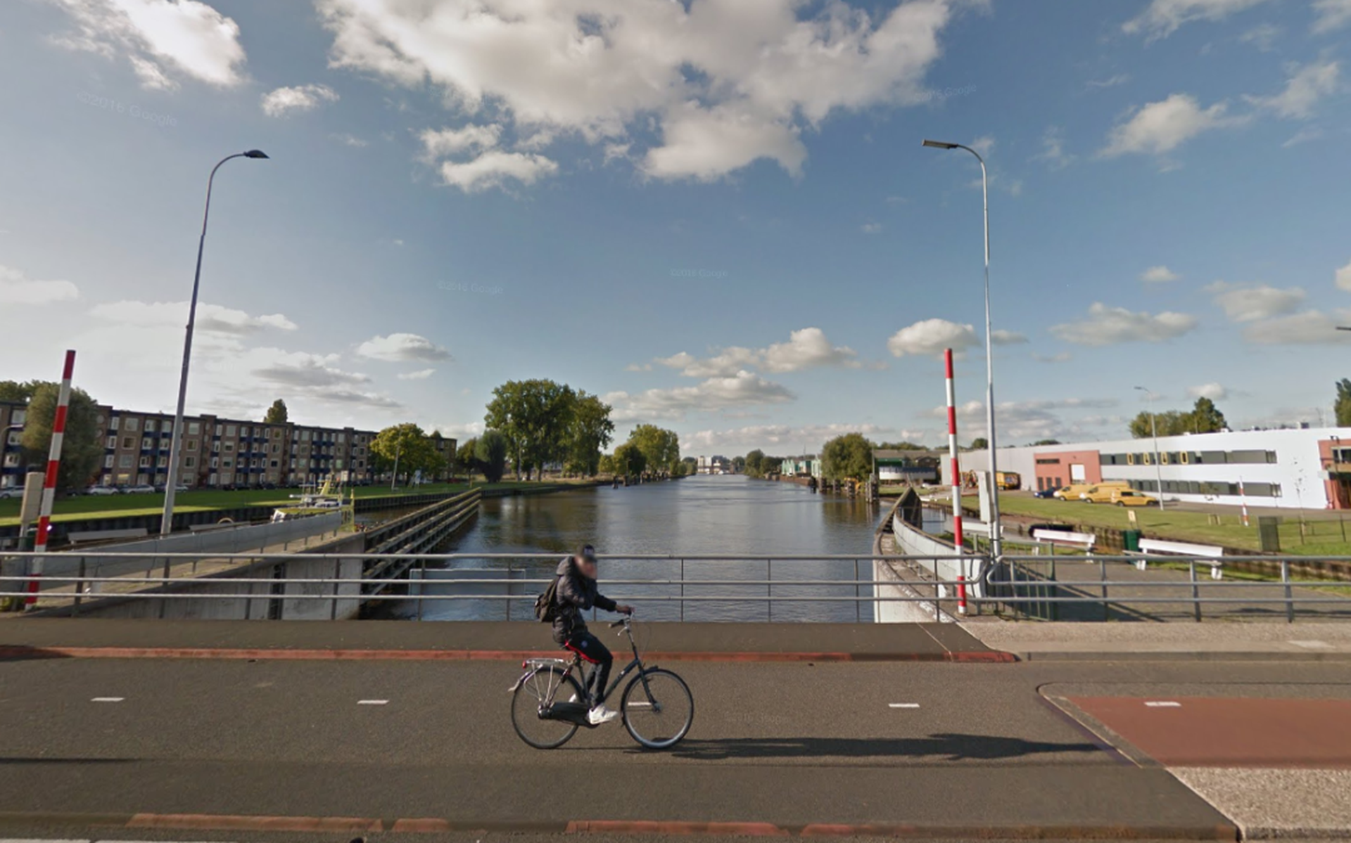 De Oostersluis in Groningen. Foto Google Maps