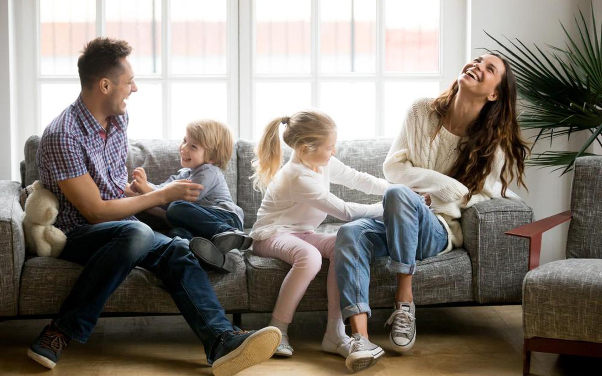 Ook goede familiebanden en een goede gezondheid dragen bij aan ons geluk. Foto: Shutterstock