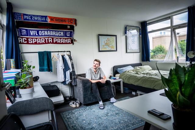 Bijna nergens steeg de prijs van een studentenkamer zo hard als in Groningen