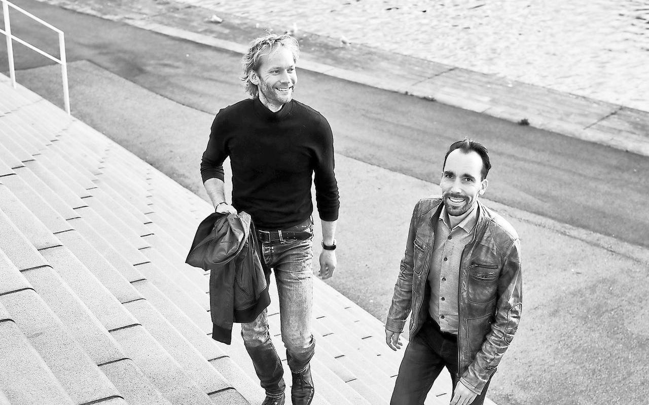 Architecten David de Boer (links) en Jan Clots. Foto: Ronald Zijlstra