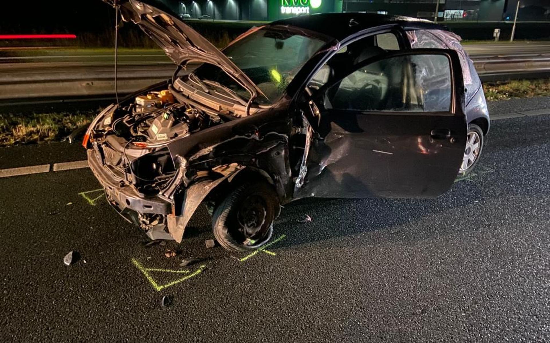 Spookrijder botst op tegenligger op de A7 bij Zuidbroek - Dagblad van het Noorden
