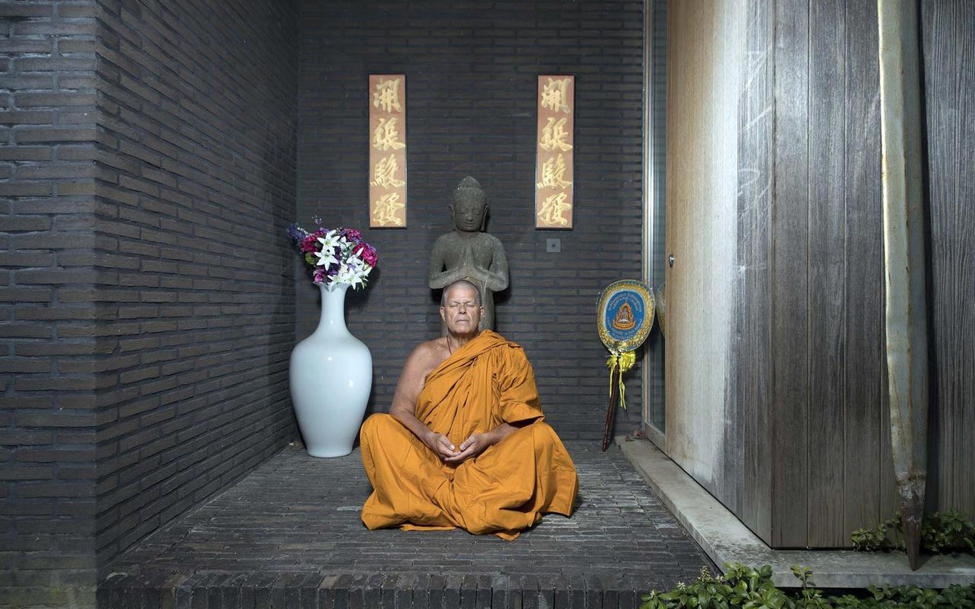 Emile ratelband is tegenwoordig boeddhist. Foto: Hollandse Hoogte
