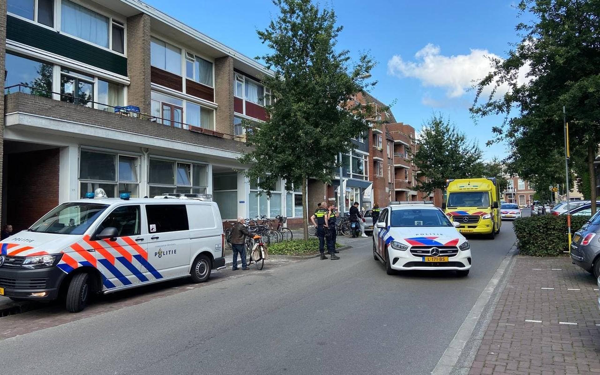 Jongen gewond bij steekpartij aan de Vechtstraat in Groningen.