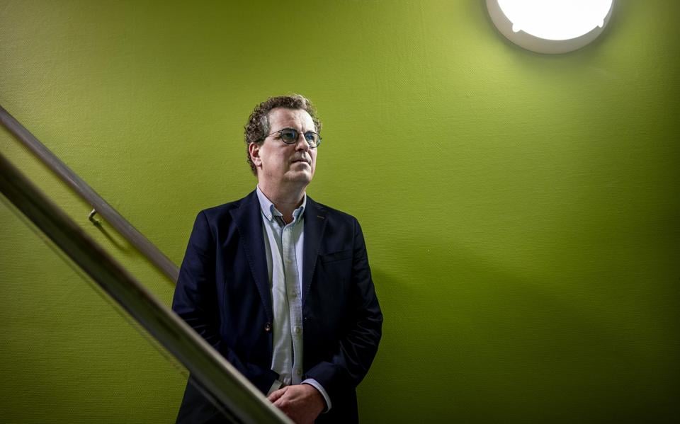 Wethouder Hans Haze (VZ Westerkwartier) van de gemeente Westerkwartier.