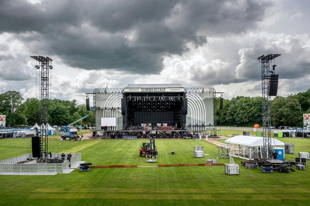 Stadspark in Groningen is klaar voor een weekend vol muzikaal spektakel. ‘Het is echt next level’
