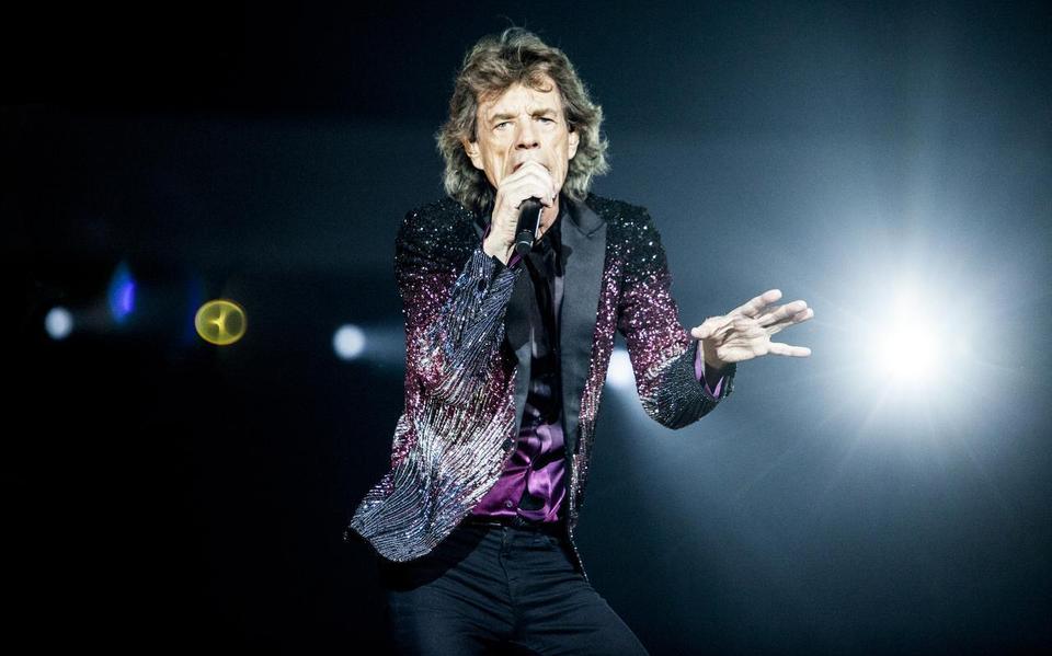 Mick Jagger van The Rolling Stones. 