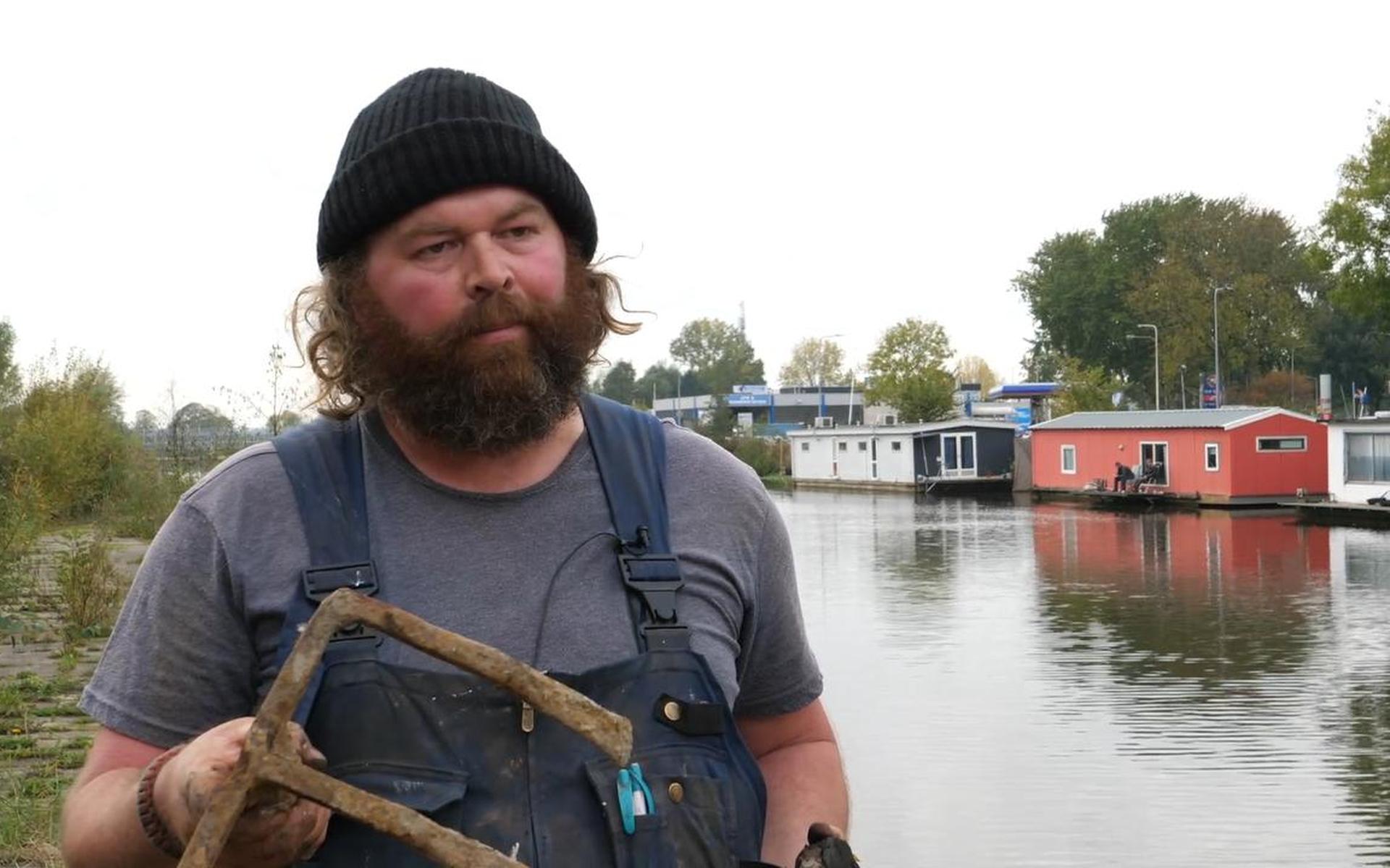 Magneetvisser Jan Duurt Dijkman.