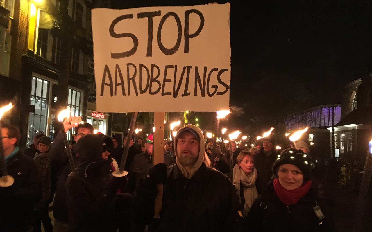 In februari 2017 werd in Groningen massaal gedemonstreerd tegen de gaswinning. 