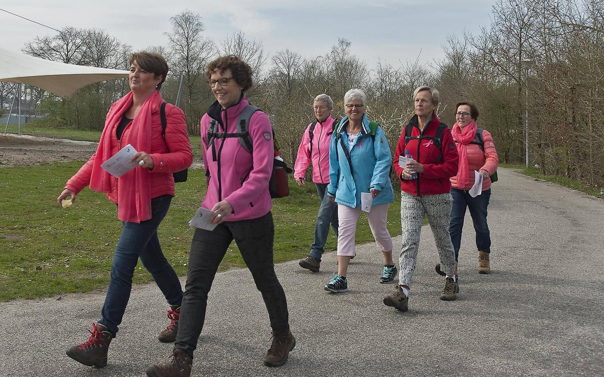 De Vriendinnenwandeldag op vakantiepark Molecatenpark Kuierpad.