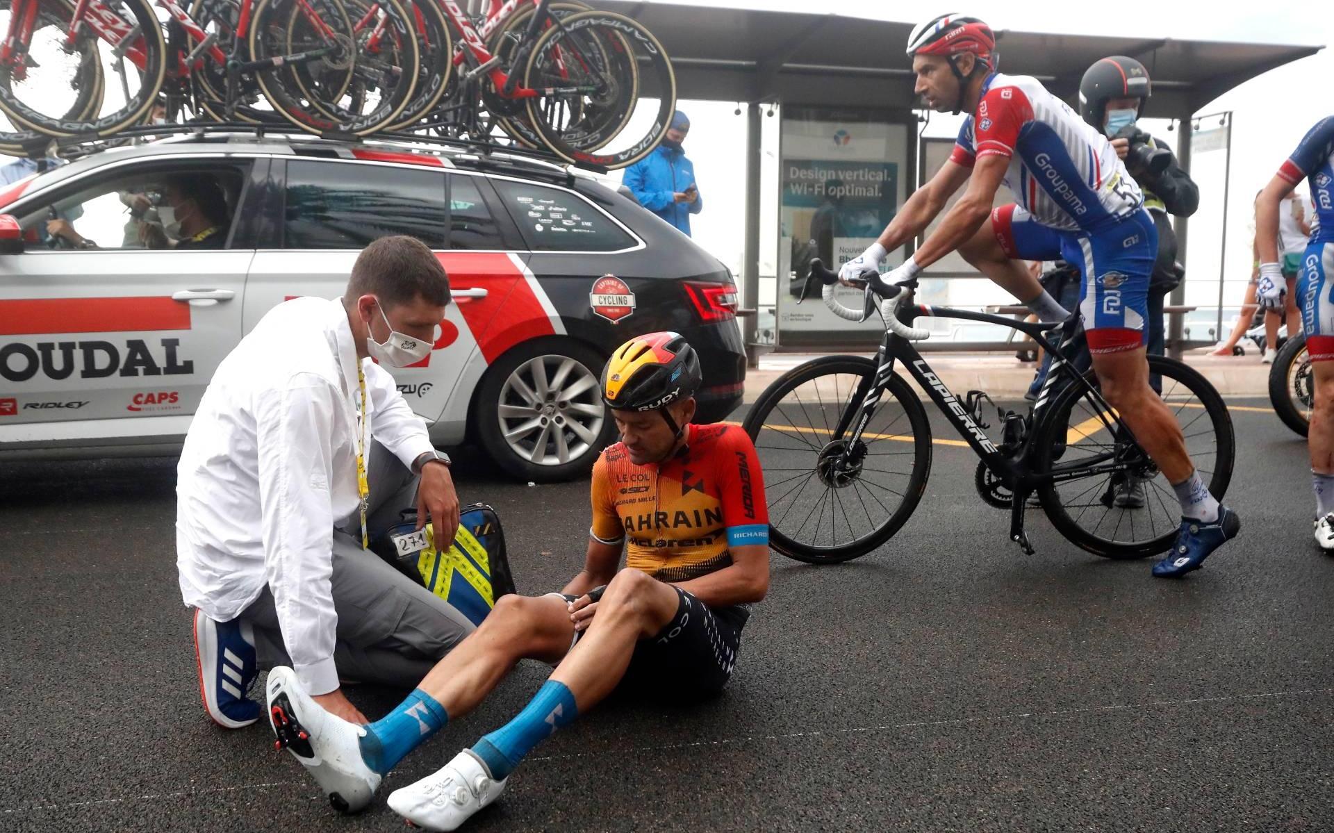 Spaanse wielrenner Valls met gebroken dijbeen uit Tour