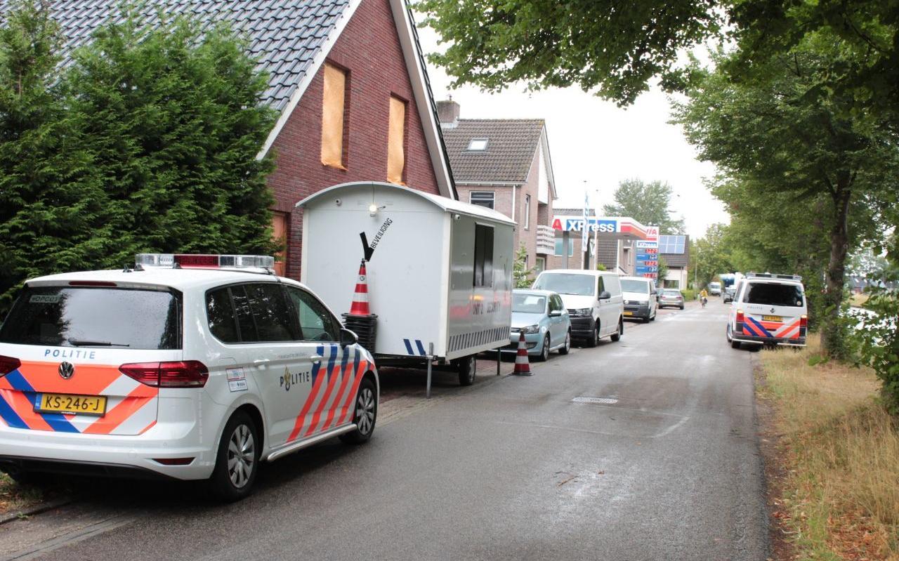 Groot politie-onderzoek in Bovensmilde