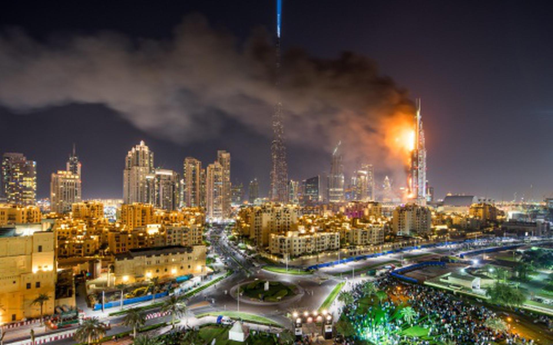 Onduidelijkheid na brand in luxehotel Dubai