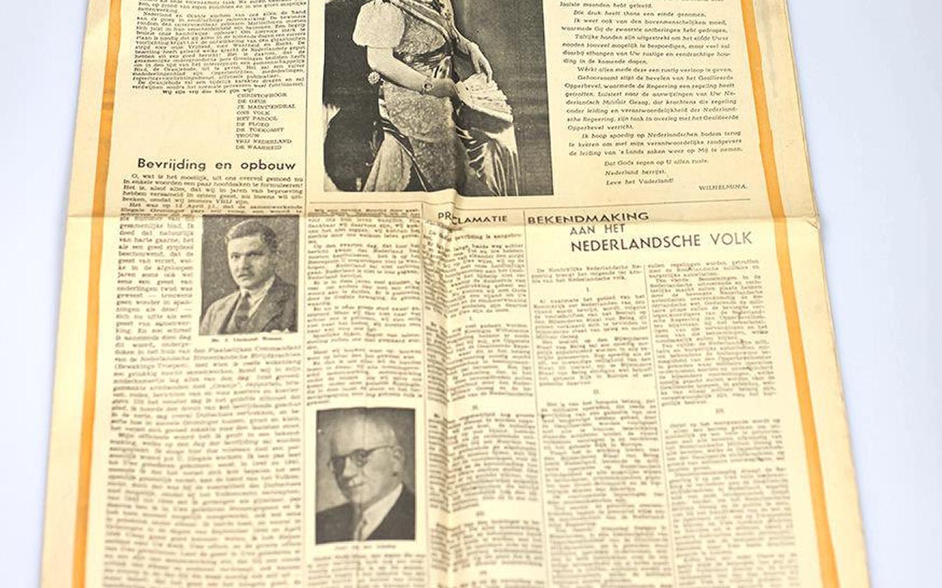 Ad van Liempt opent oorlogsexpositie Archieven - Dagblad van het Noorden