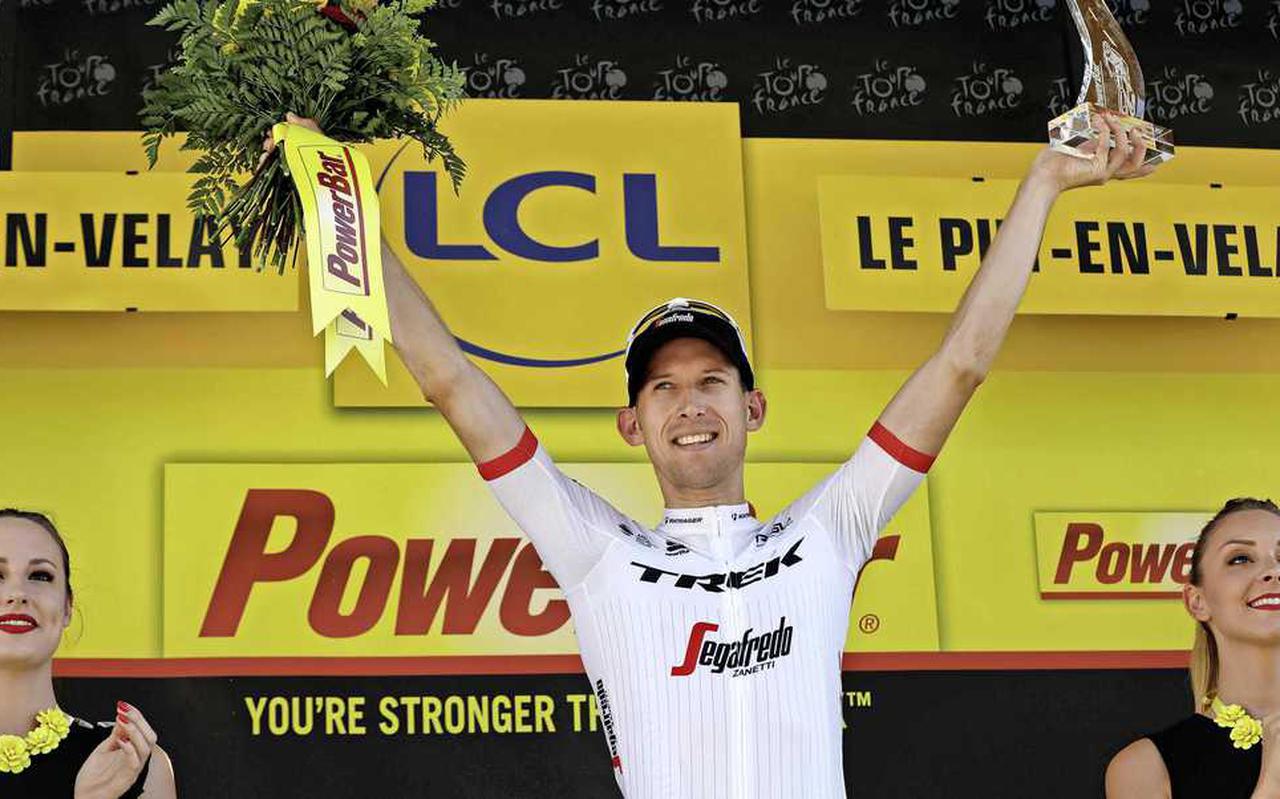 Bauke Mollema schrijft in 2017 de vijftiende etappe van de Tour de France tussen Laissac en le Puy op zijn naam.