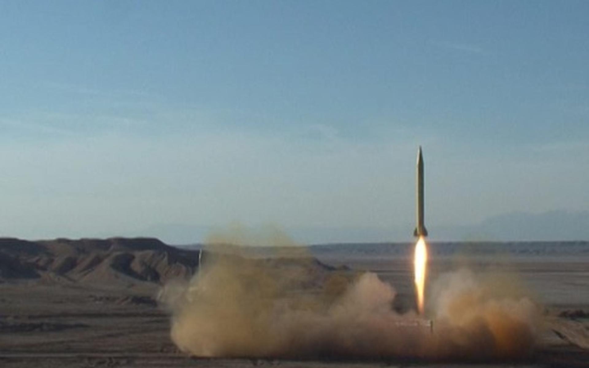 Iran lanceert weer raketten