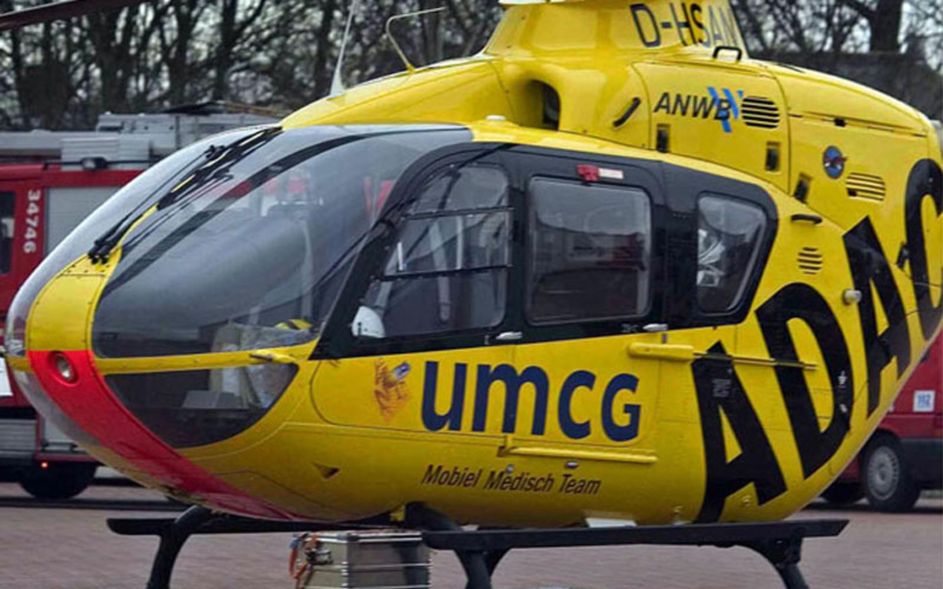 Traumahelikopter. FOTO ARCHIEF DVHN
