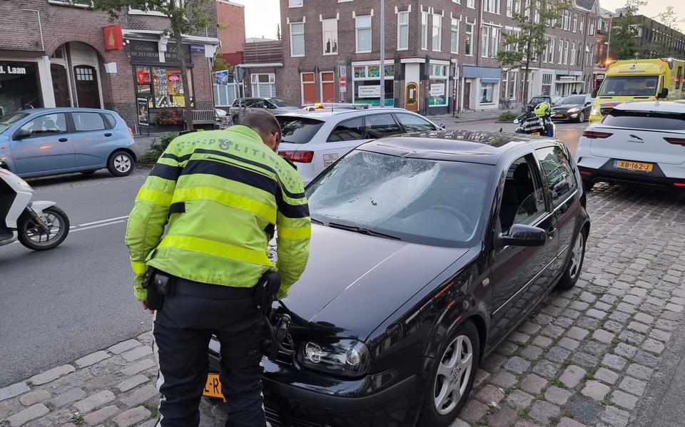 Fietser gewond bij aanrijding op Paterswoldseweg in Groningen.