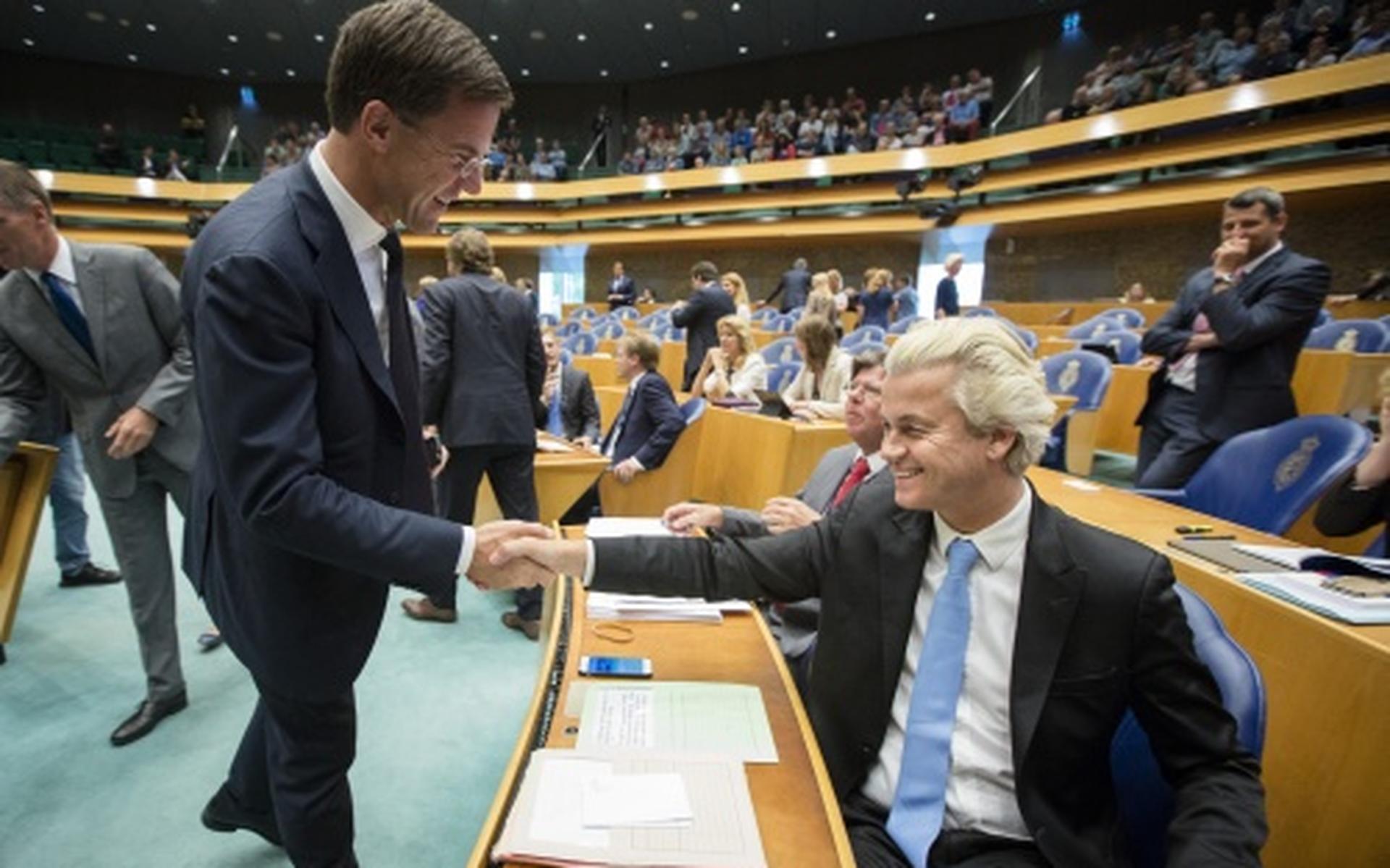 Wilders sluit Rutte uit als regeringspartner