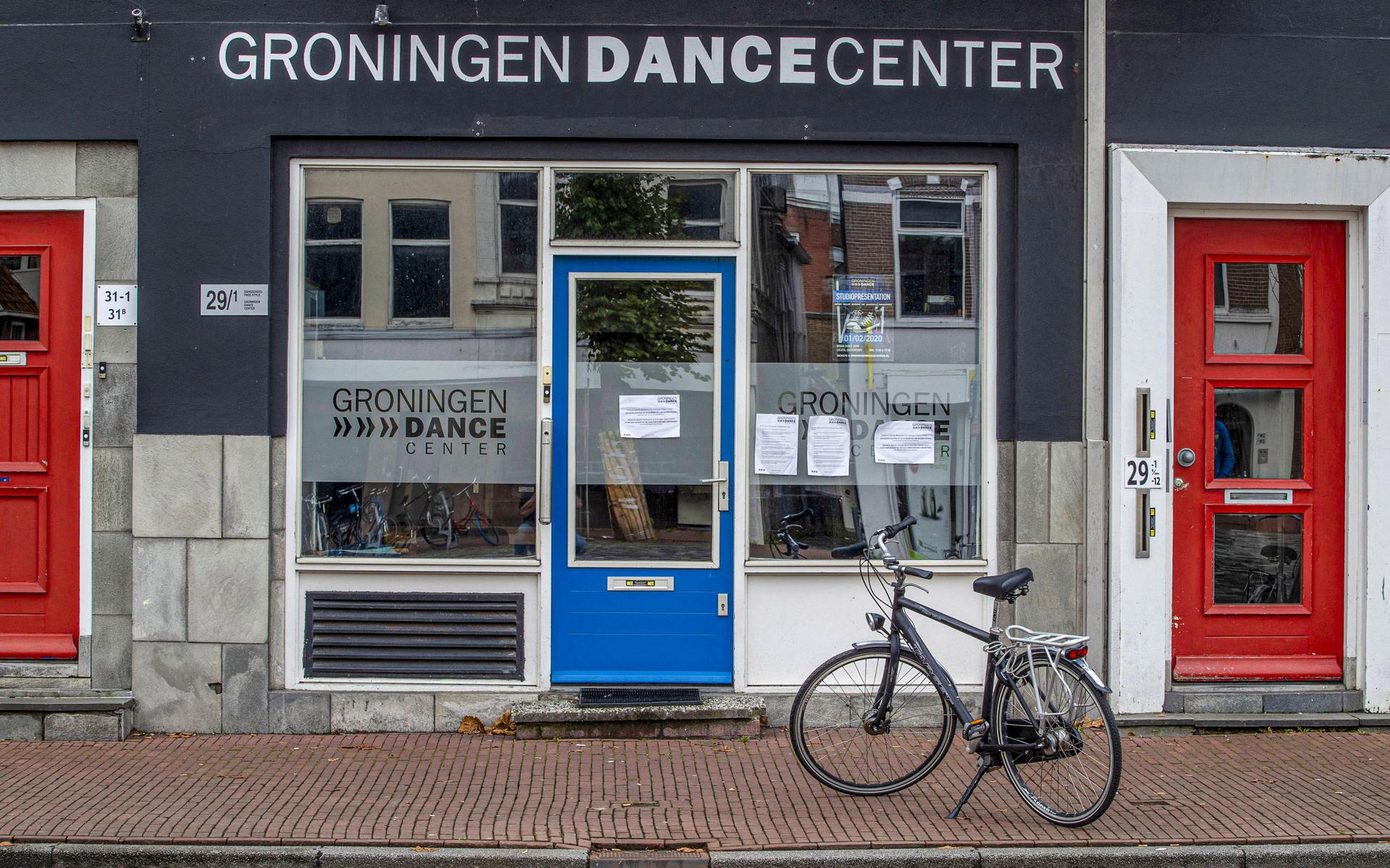 Het Groningen Dance Center toen het nog in gebruik was. 