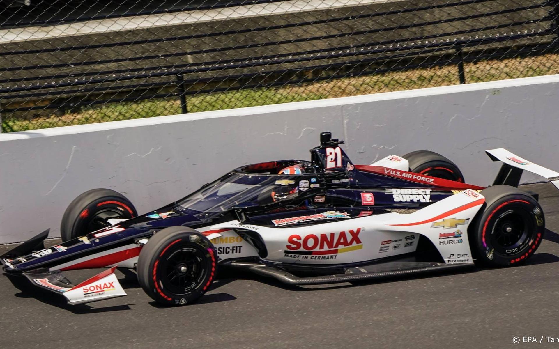 Coureur Van Kalmthout voor het eerst op podium in IndyCar