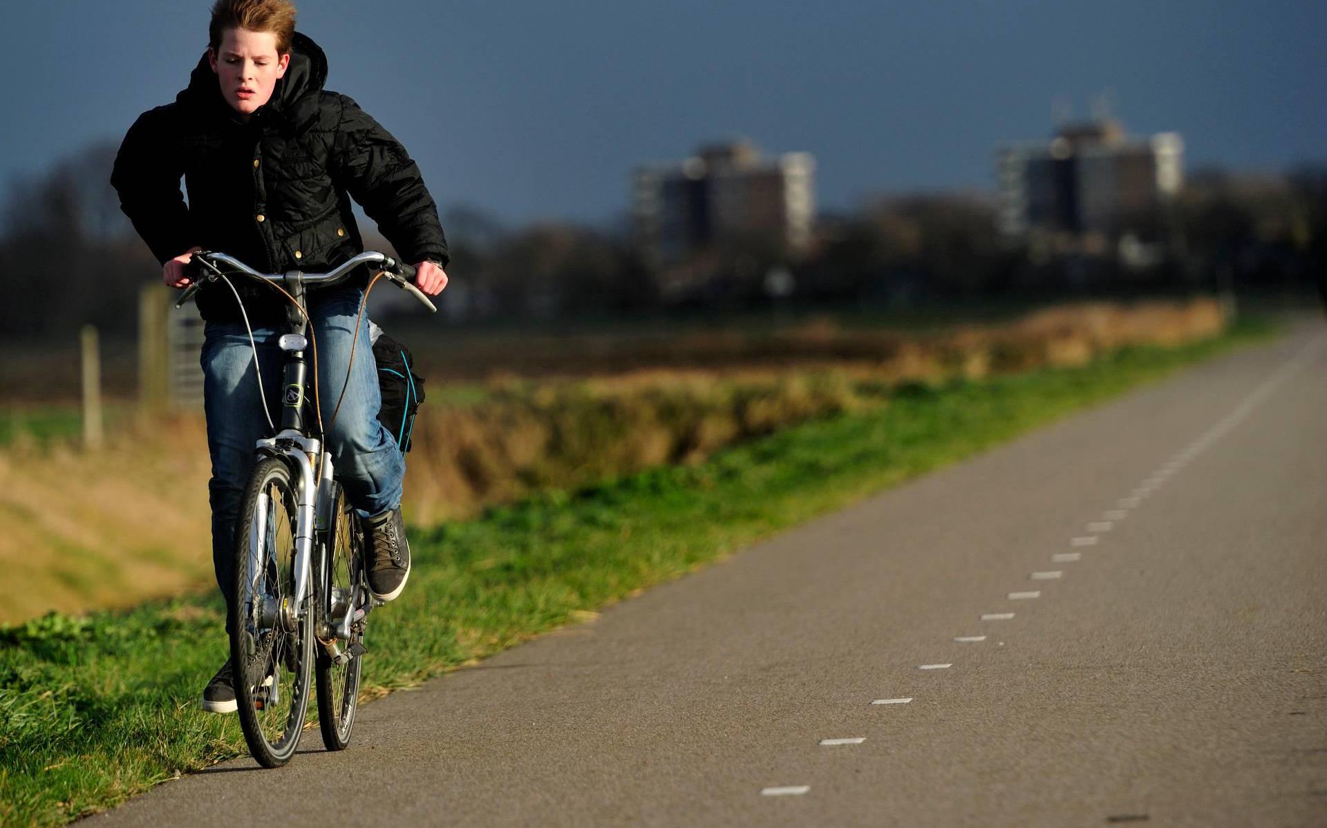 Scholier met school binnen straal van 8 kilometer moet fietsen