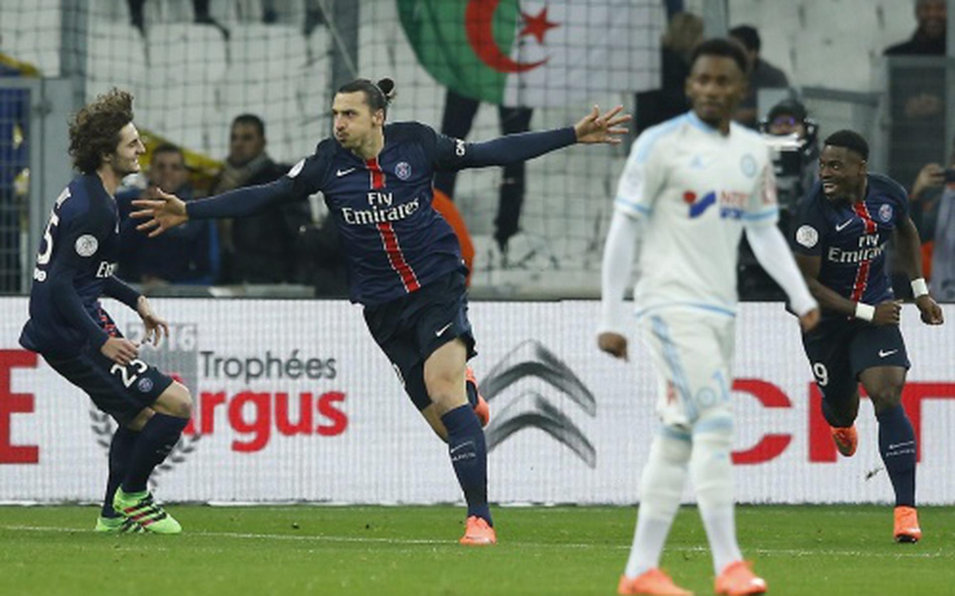 Paris Saint-Germain wint ook in Marseille