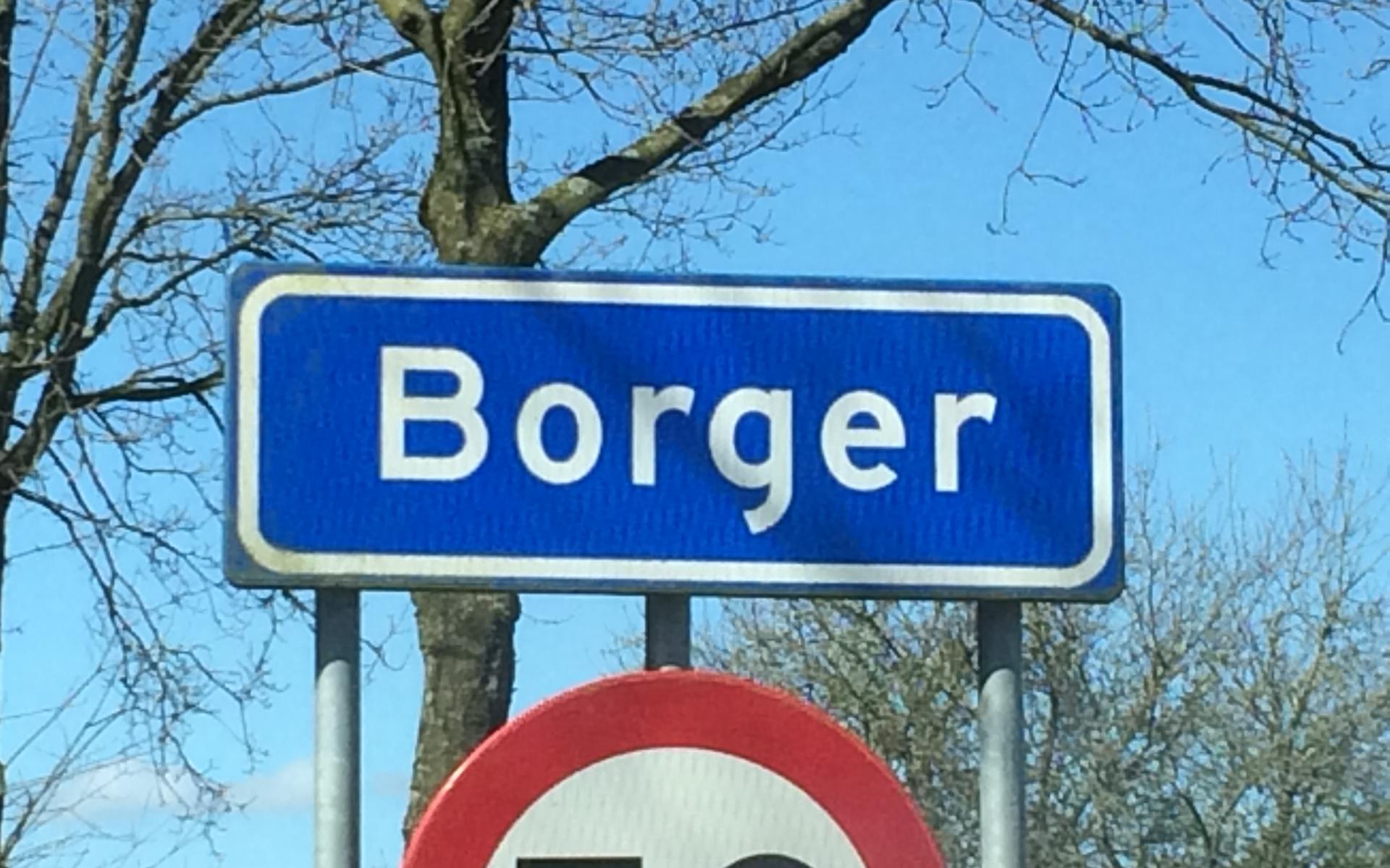 Vrachtwagens uit kom van Borger verbannen