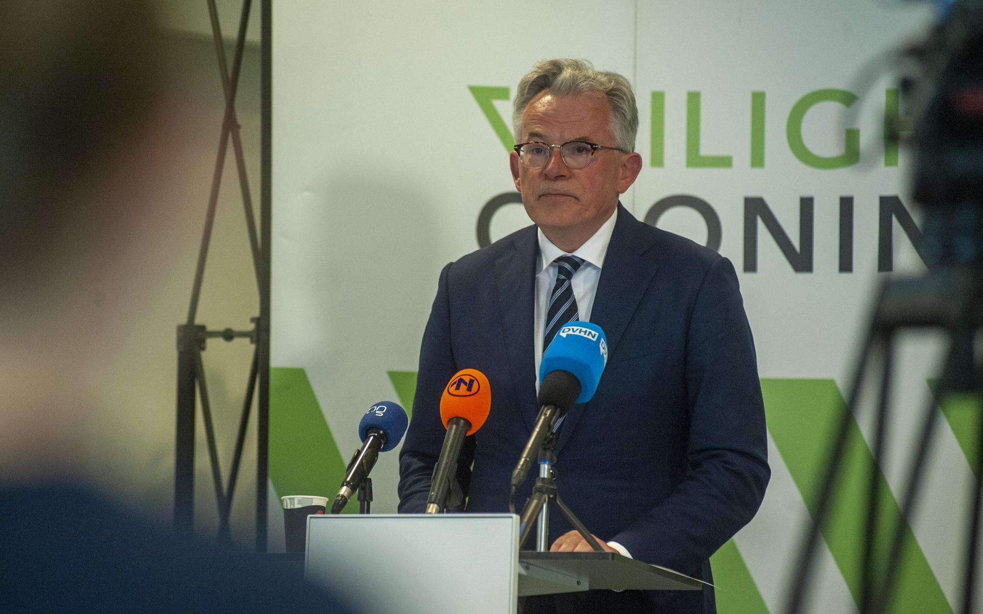 Burgemeester Koen Schuiling, tevens voorzitter van de Veiligheidsregio Groningen.