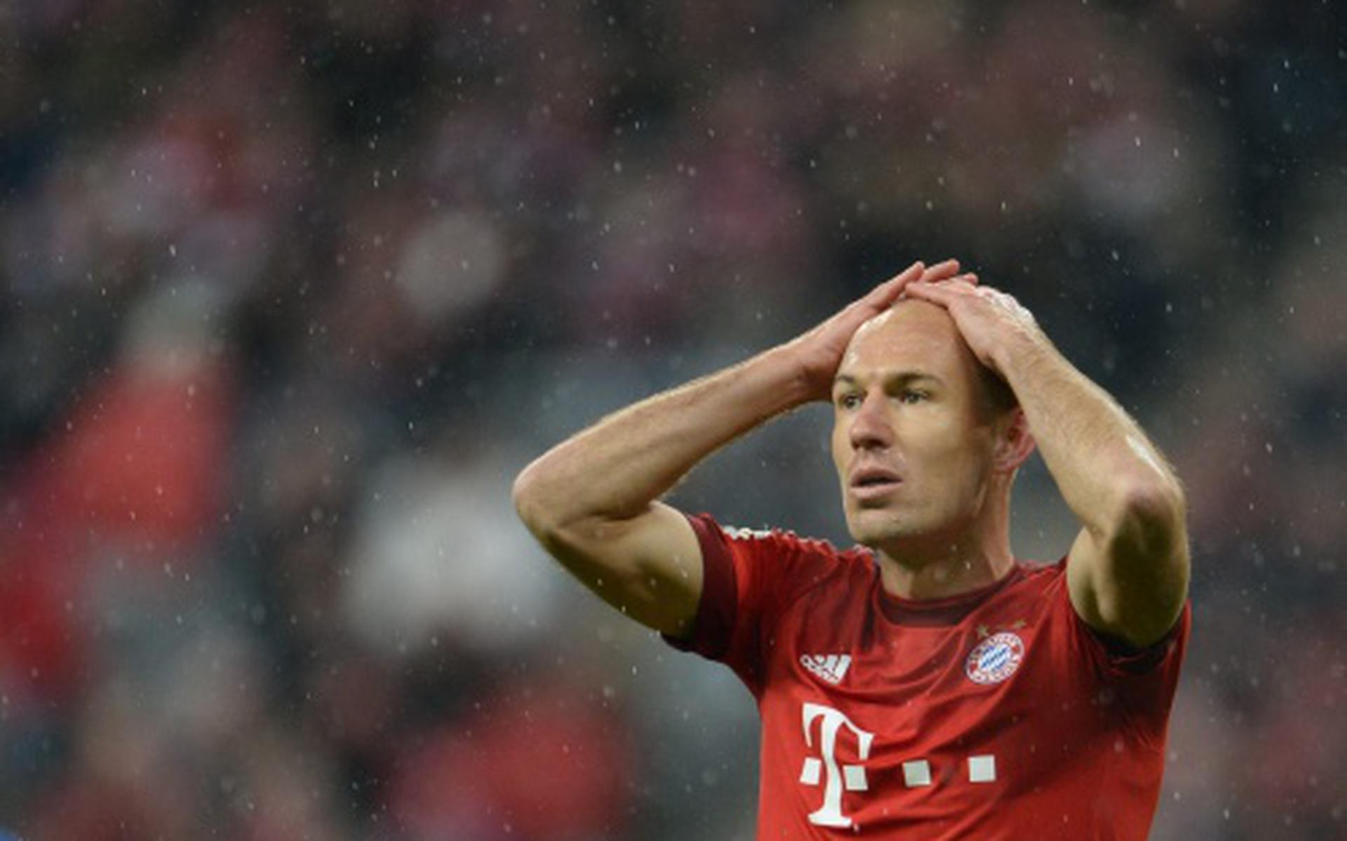 Robben kan nederlaag Bayern niet voorkomen