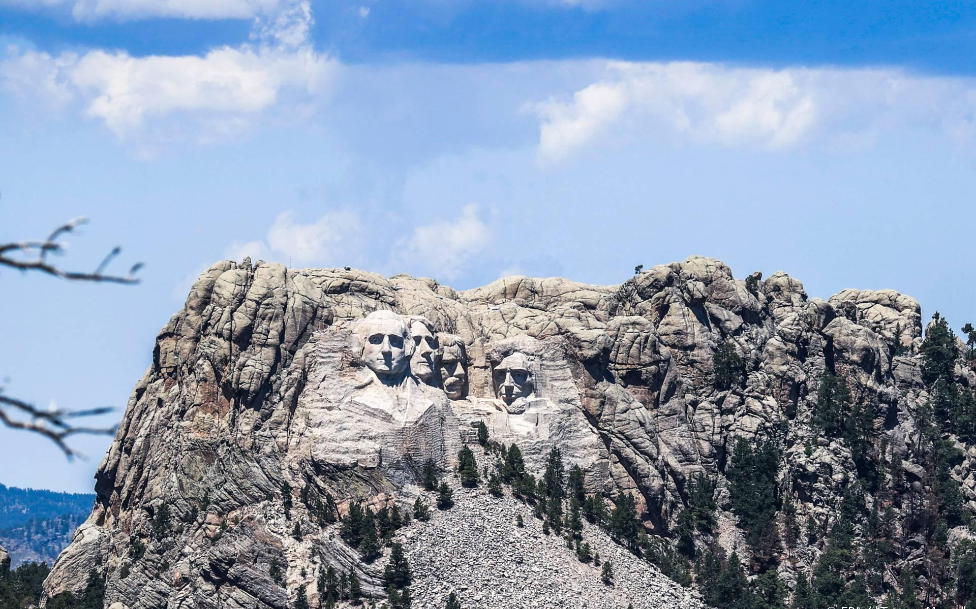 'Trump wil zijn afbeelding op Mount Rushmore'