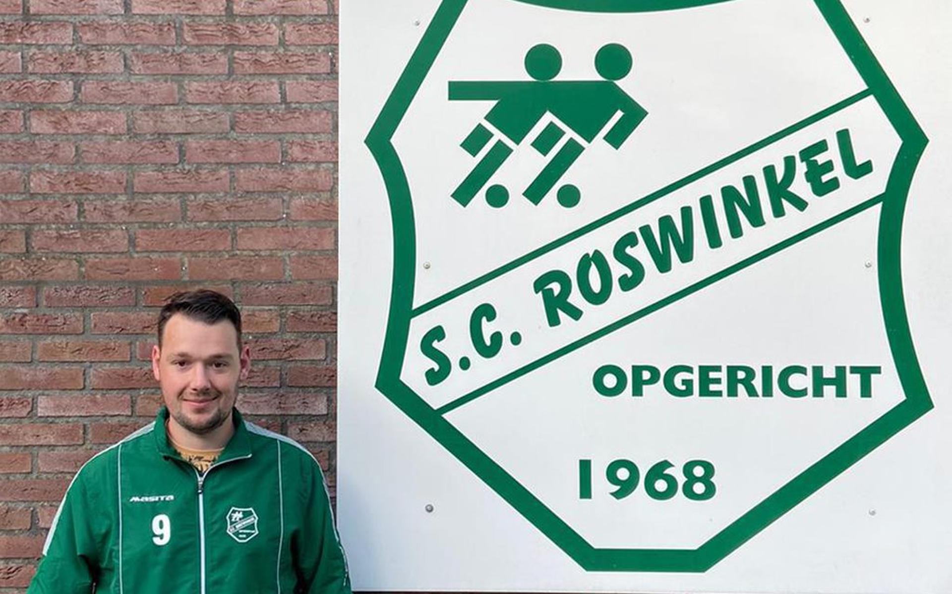 Spits Bart Huizingh (31) van Roswinkel hoopt dat de geschiedenis zich zondag herhaalt. Promoveert de