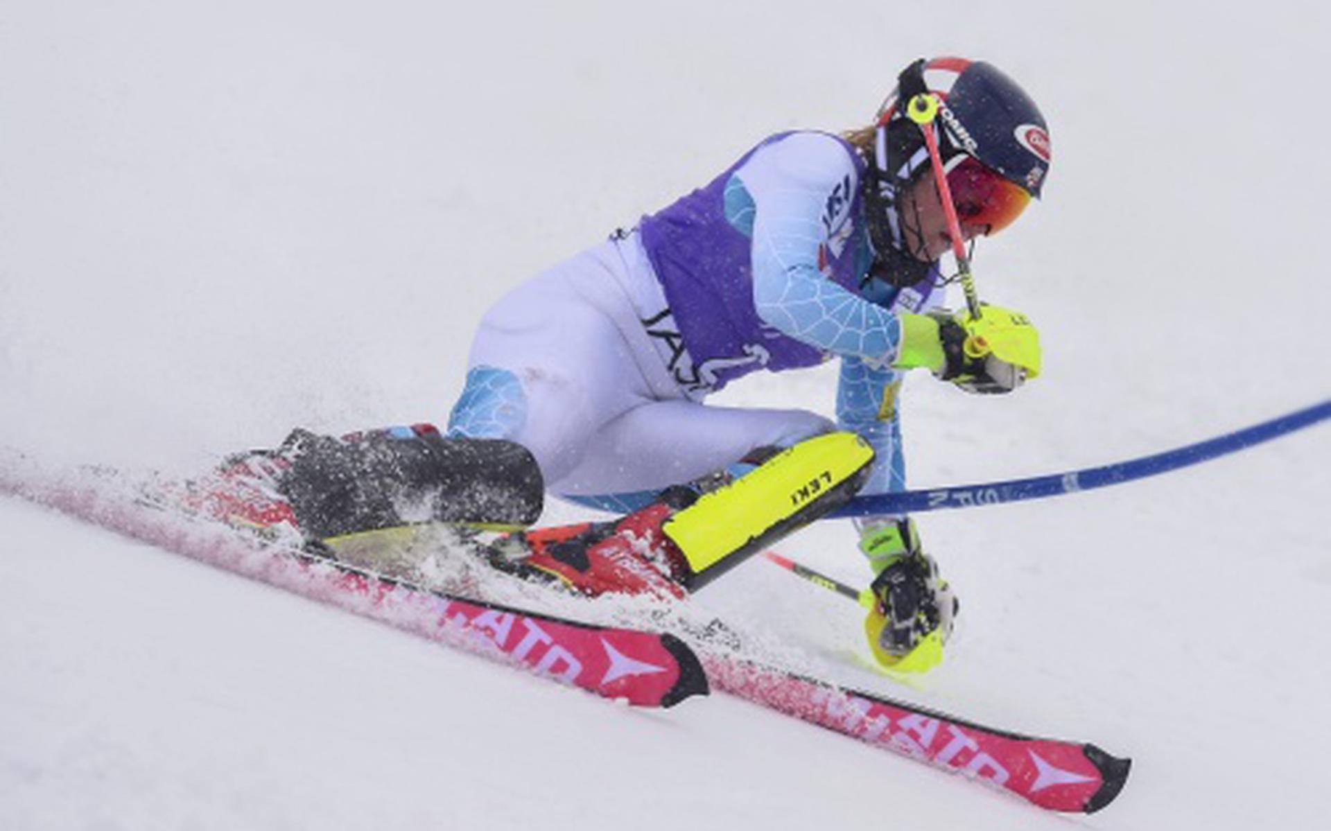 Skiester Shiffrin wint slalom