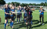 De dames van ACV zijn kampioen geworden door een 3-2 overwinning op Wartburgia. 