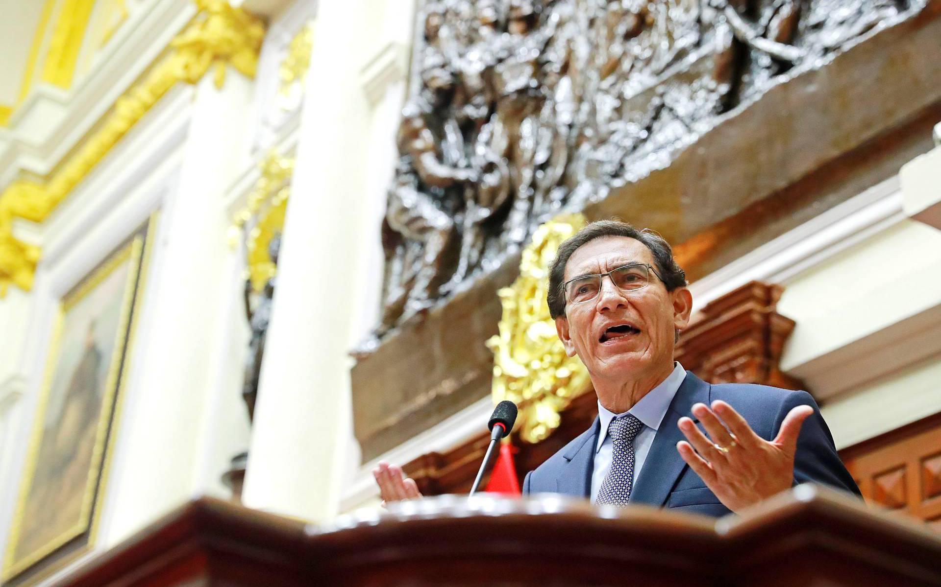 Parlement Peru stemt voor afzetten president Vizcarra