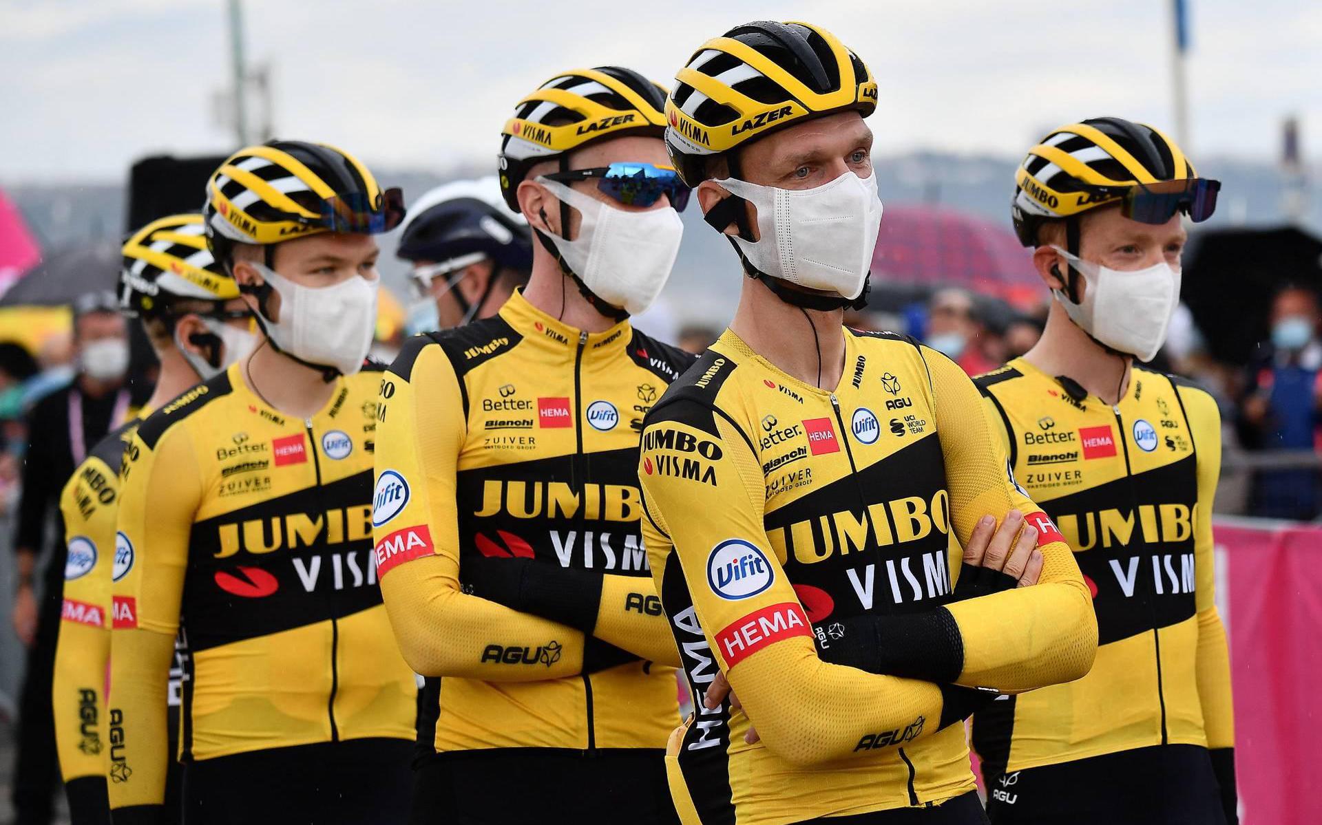 Wielerploeg Jumbo-Visma niet meer van start in Giro