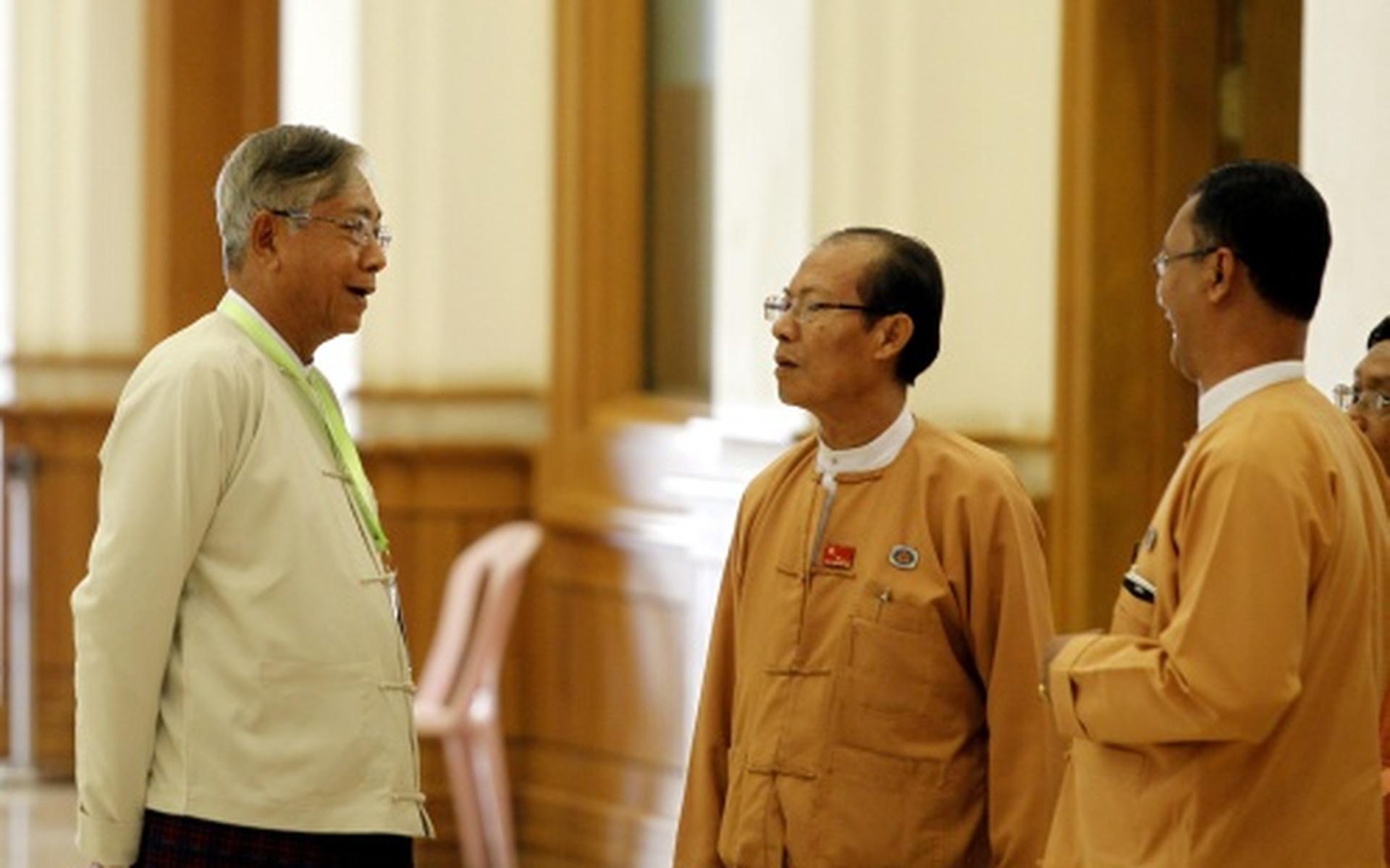 Htin Kyaw nieuwe president Myanmar
