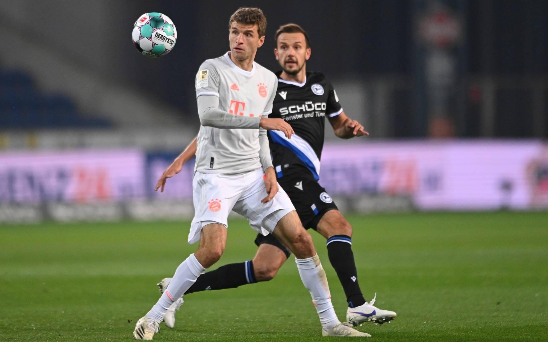 Bayern München eenvoudig langs Arminia Bielefeld