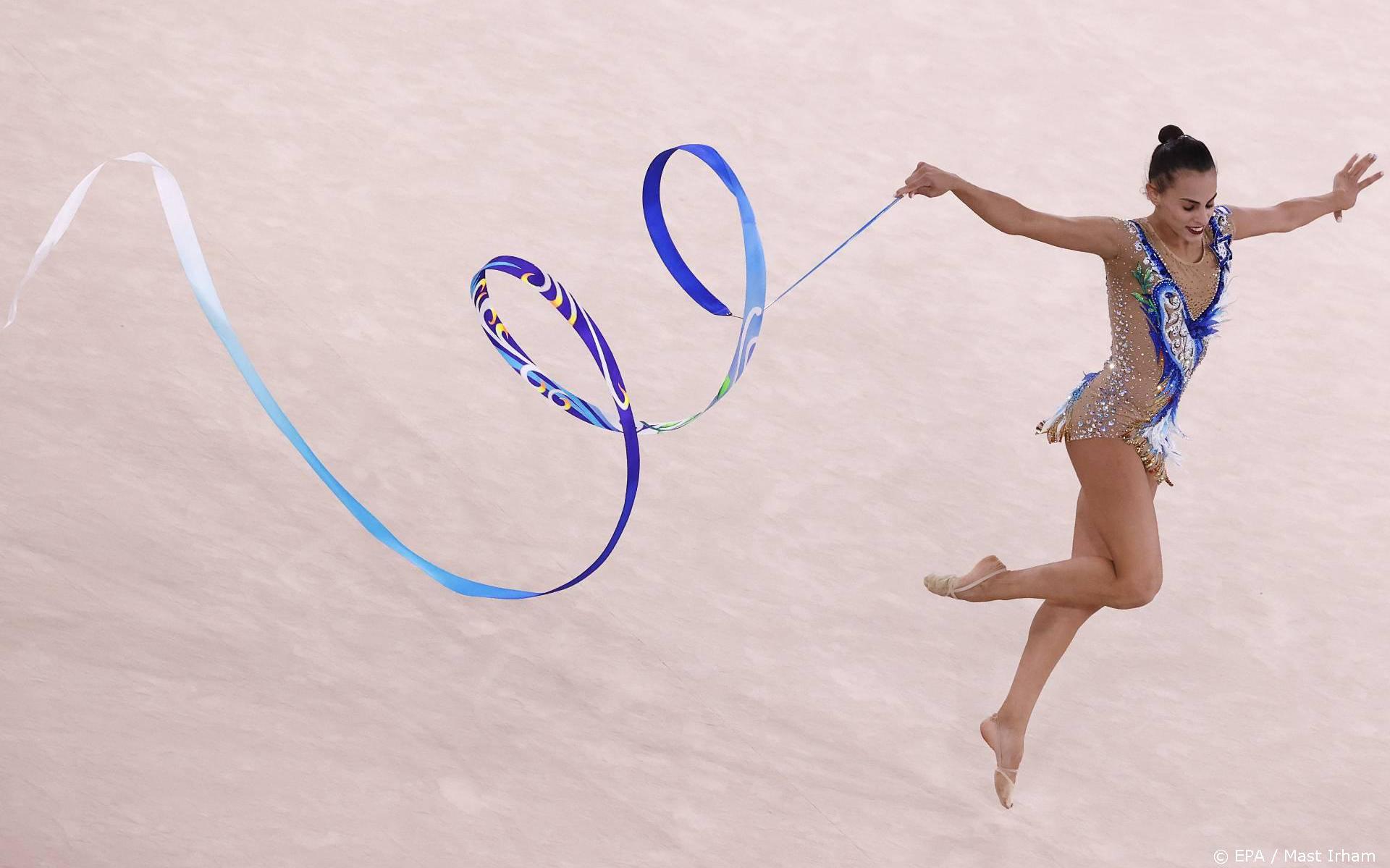 strip Punt tapijt Olympisch kampioene ritmische gymnastiek uit Israël stopt ermee - Dagblad  van het Noorden