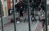 Vechtende hooligans uit Groningen en Duitsland zorgden zaterdag voor onrust in de binnenstad: de politie heeft meerdere verdachten in het vizier.