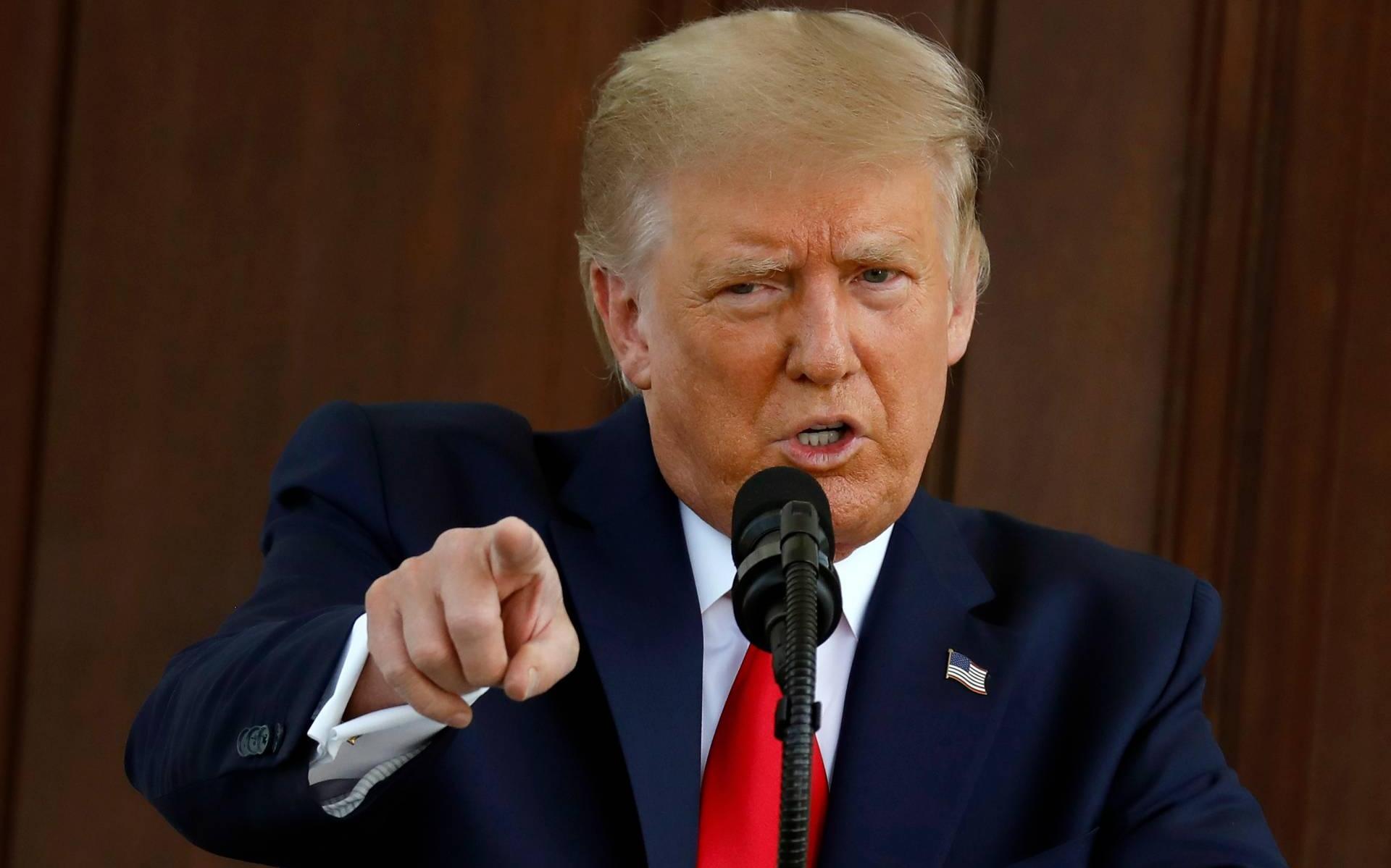 Trump: kritiek Biden en Harris is anti-vaccinatieretoriek