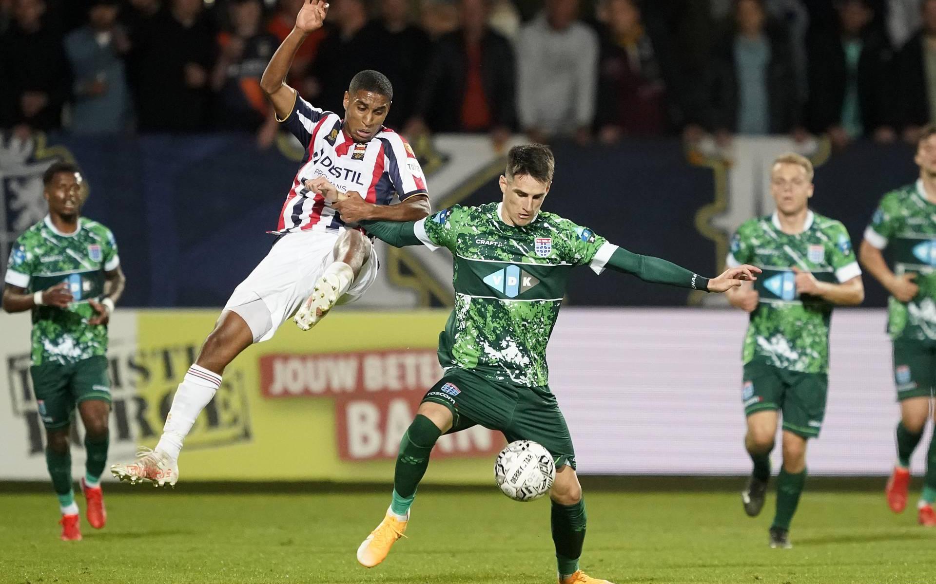 Willem II blijft PEC Zwolle de baas in teleurstellend duel - Dagblad