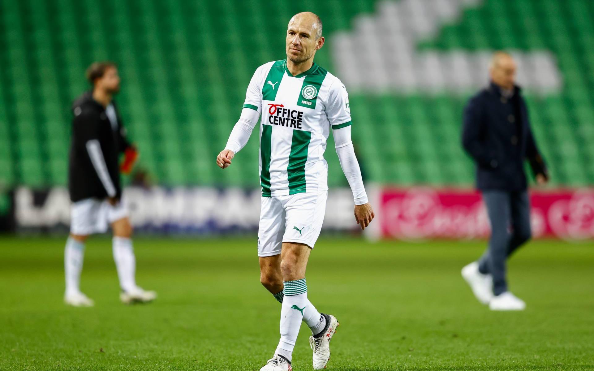 Robben ontbreekt in Sittard toch weer bij FC Groningen