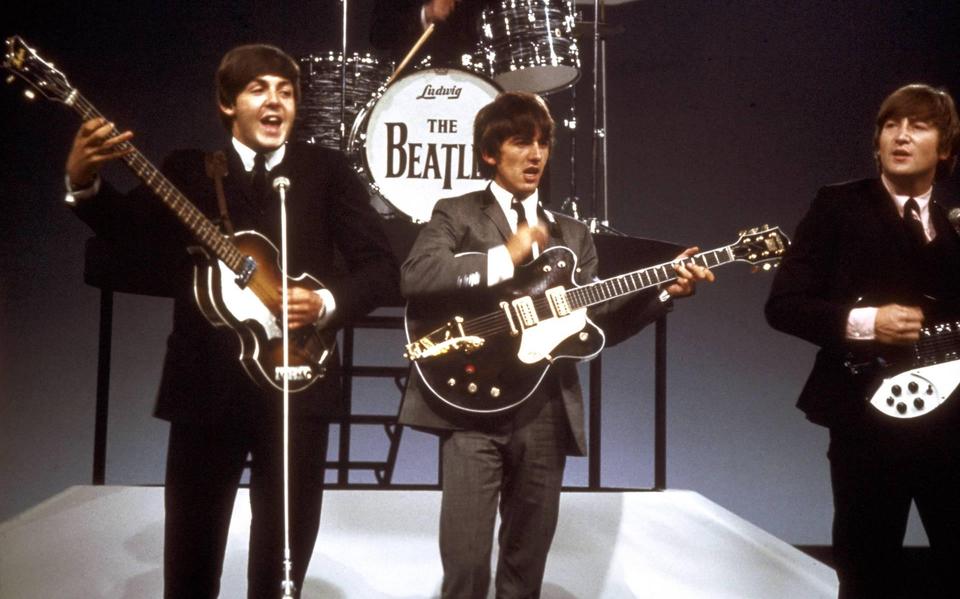 Optreden van The Beatles.