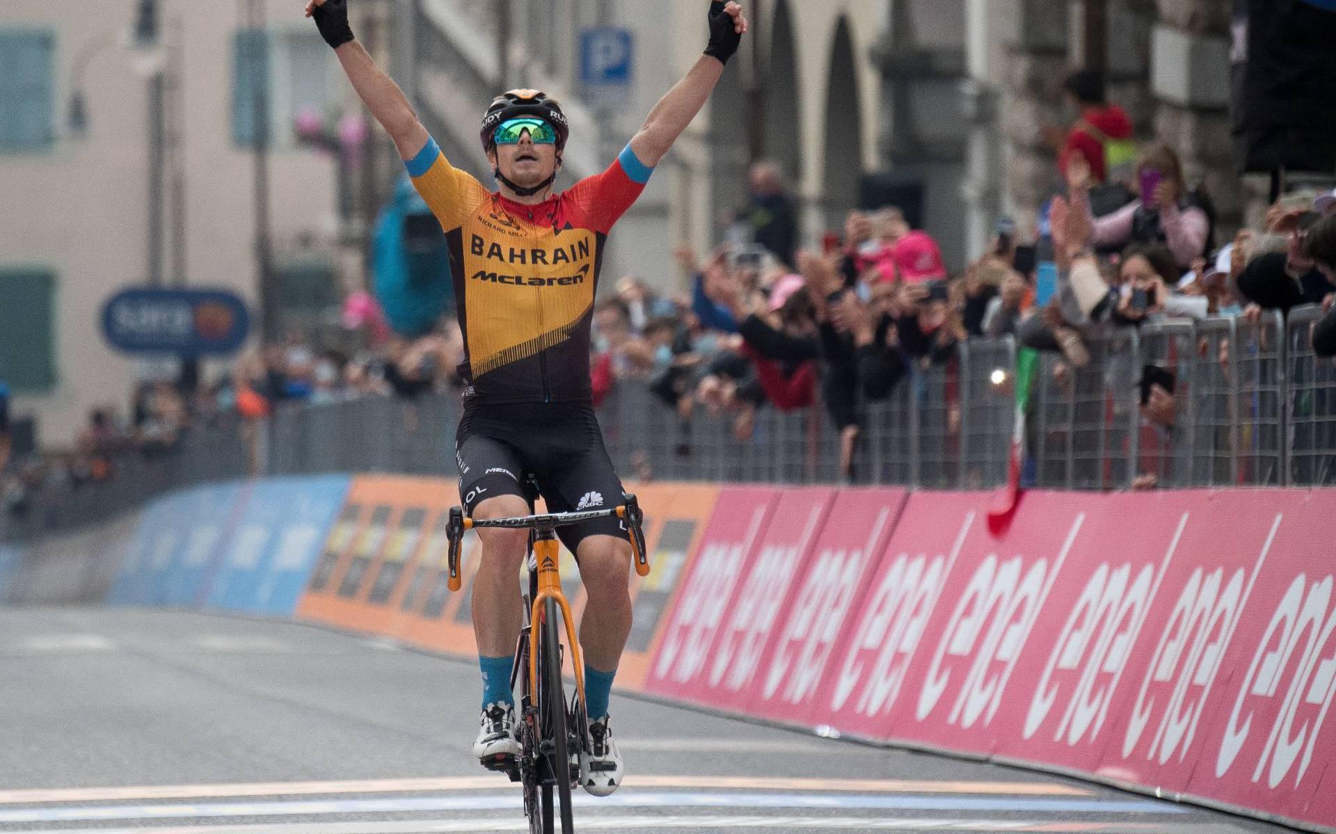 Sloveen Tratnik wint zestiende etappe in Giro d'Italia