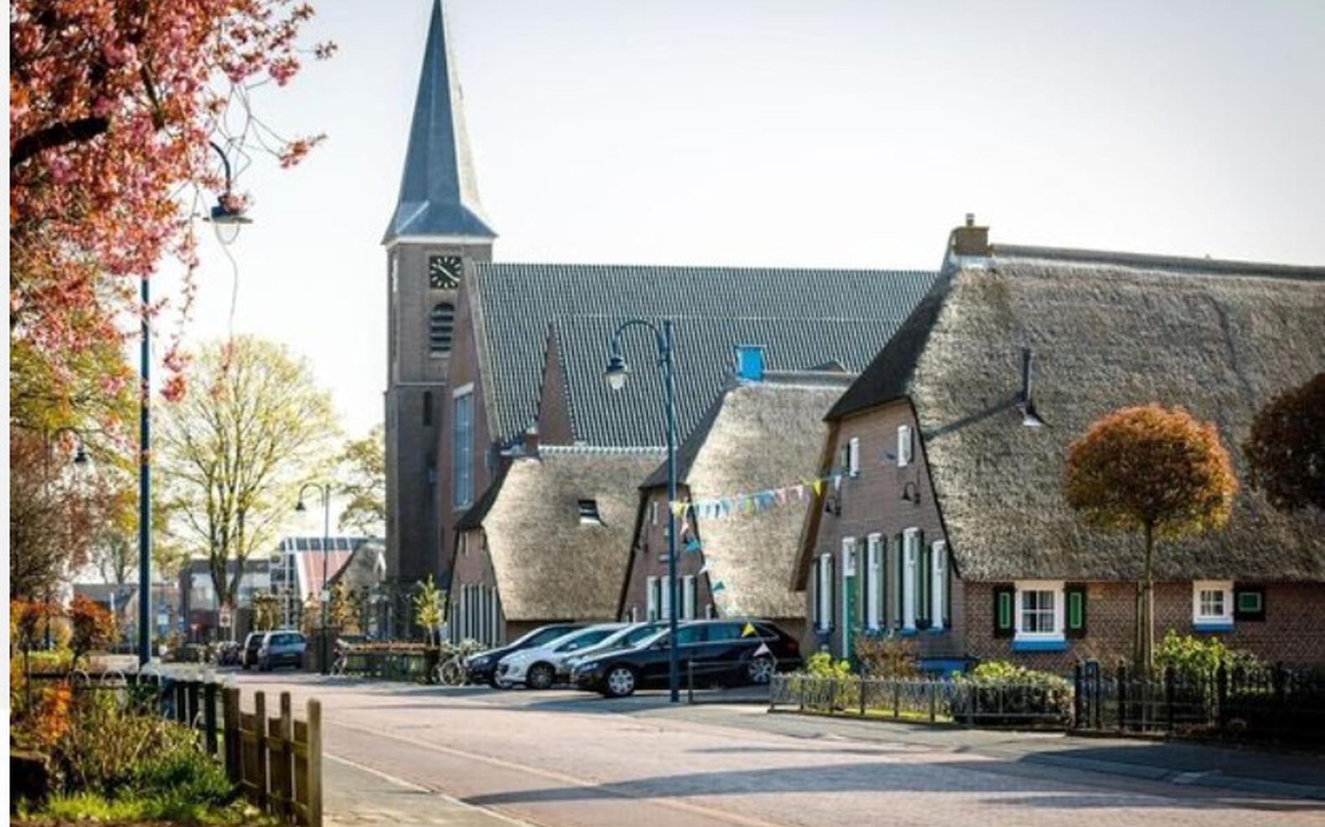 De kerk in Staphorst ontvangt zondag evenveel mensen als vorige week.