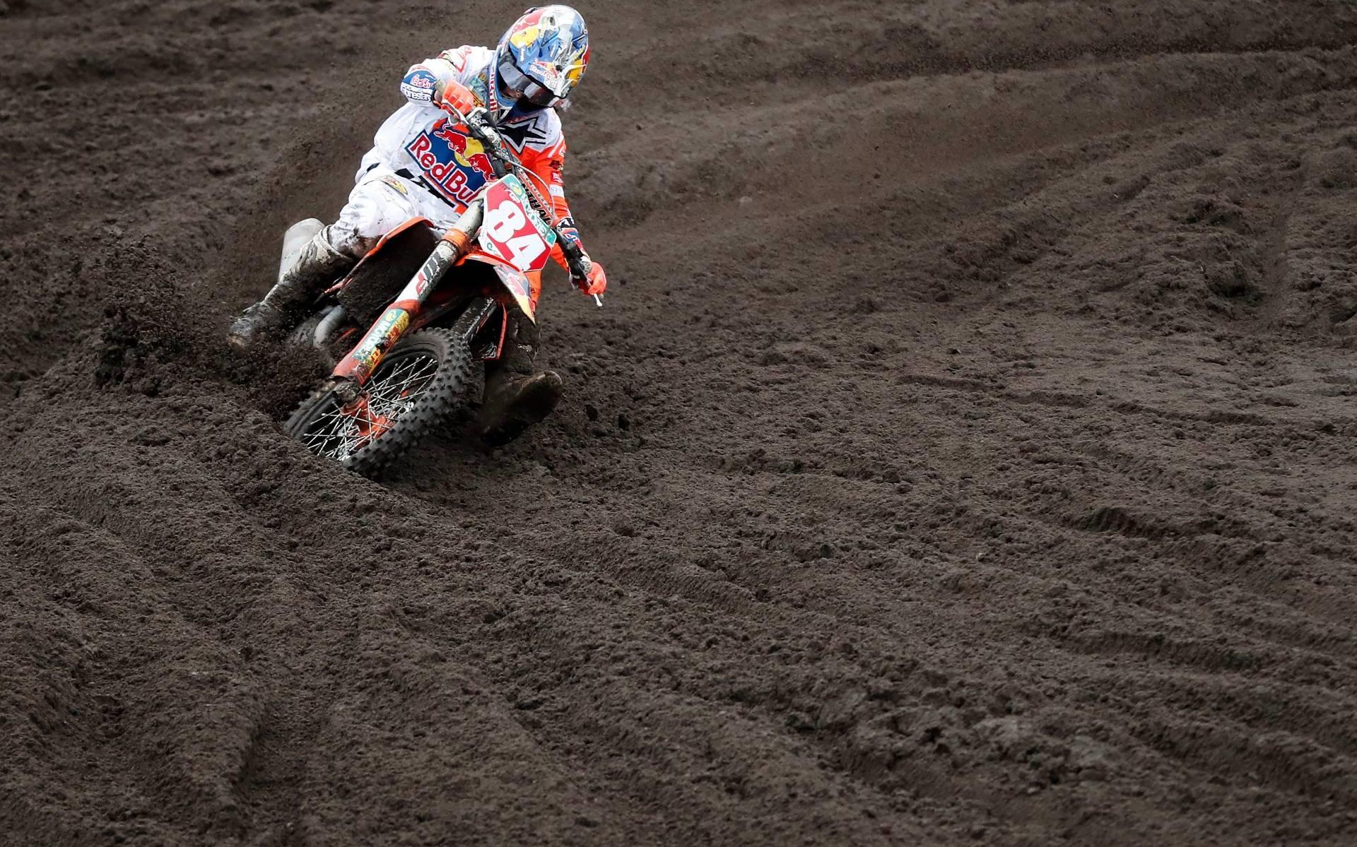 Motorcrosser Herlings weet opnieuw niet te winnen in Letland