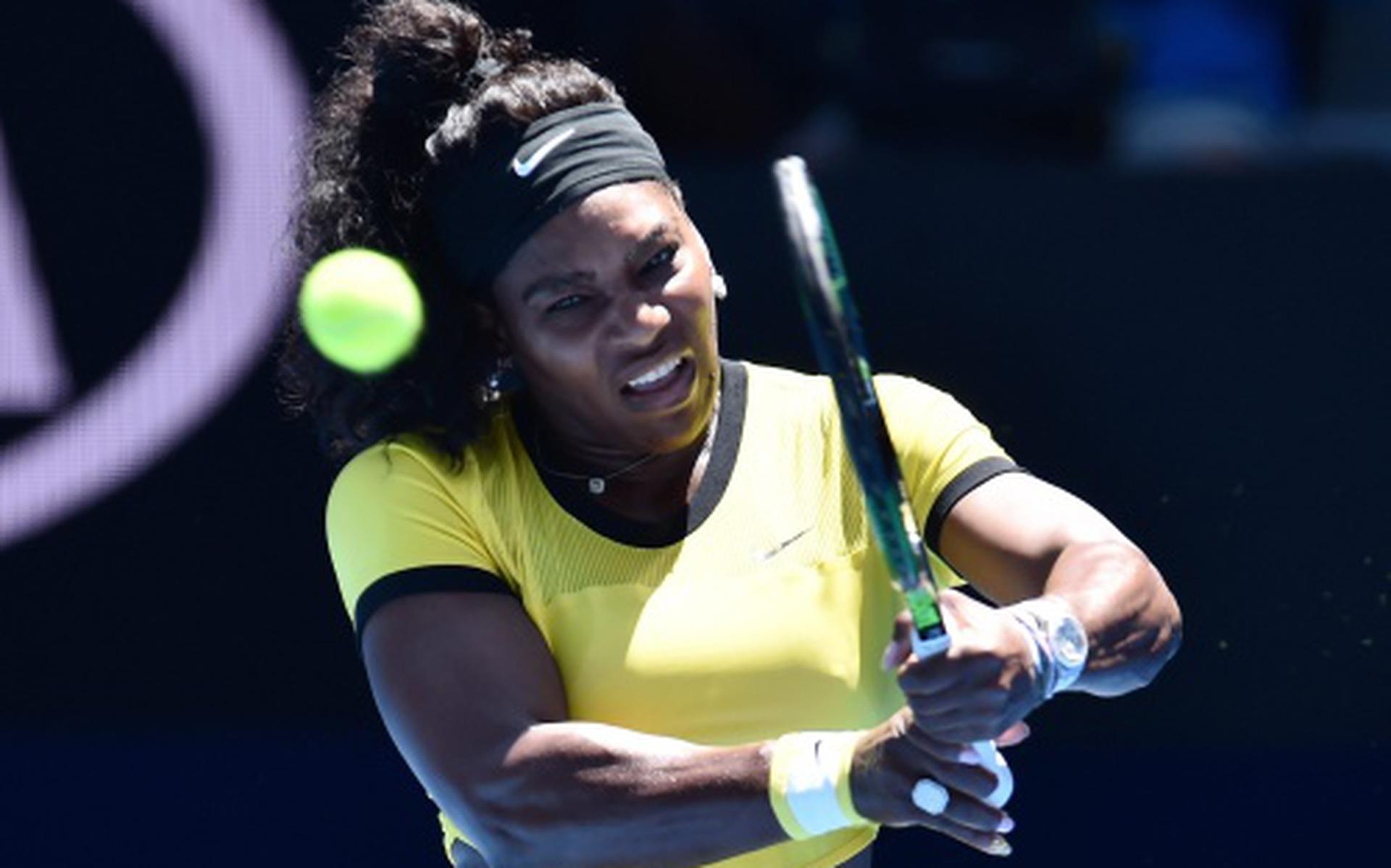 Serena Williams naar derde ronde in Melbourne