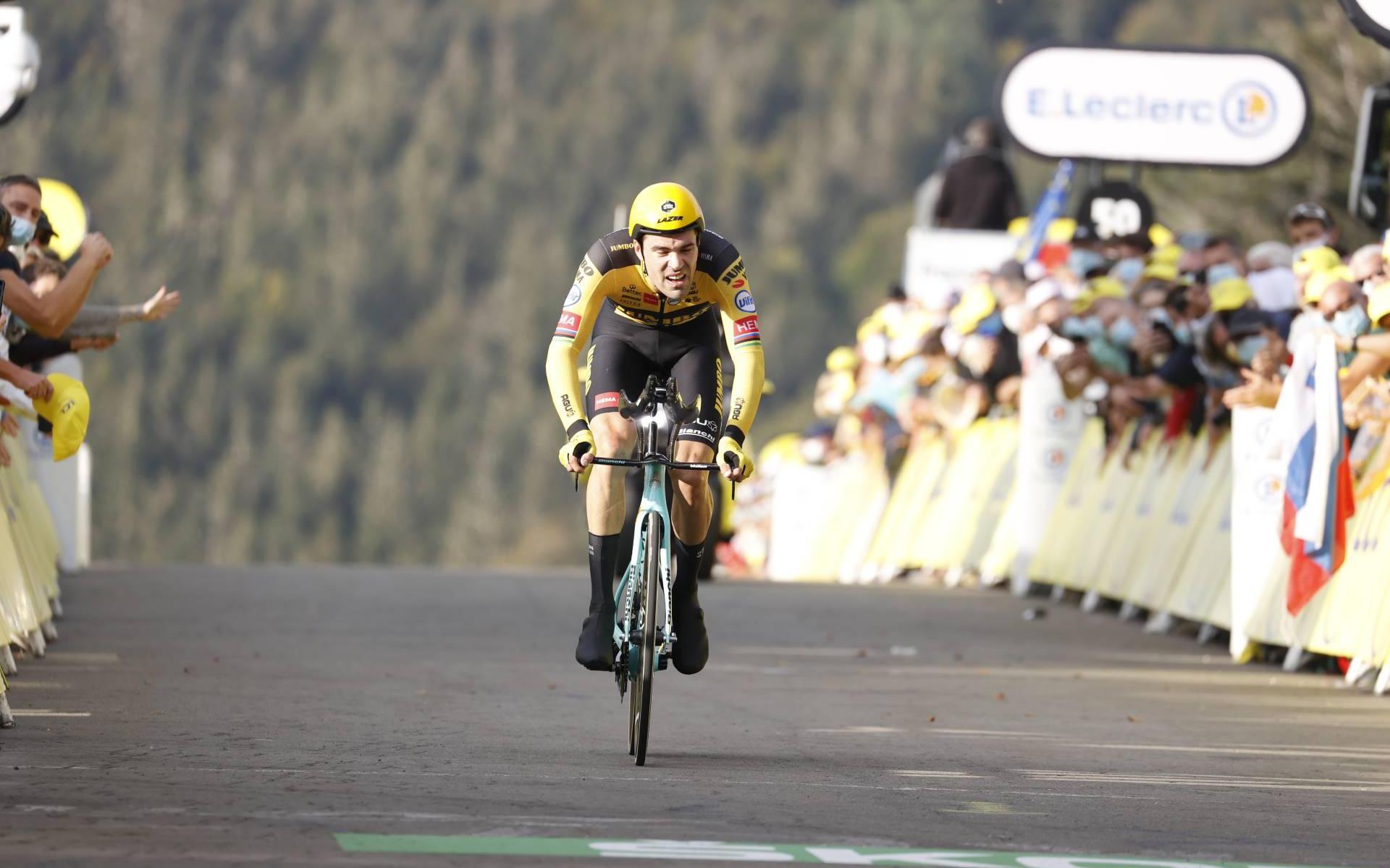 Dumoulin in de 'spaarstand' verder in Vuelta